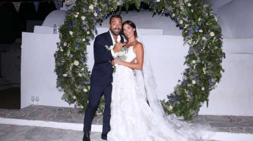 Σάκης-Χριστίνα: Ο γάμος, το φιλί και ο ξέφρενος χορός της νύφης