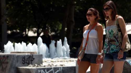 Ζέστη και σκόνη, θερμοκρασία έως 35 βαθμούς