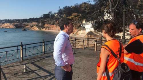 Επίσκεψη του πρωθυπουργού Αλέξη Τσίπρα στο Μάτι