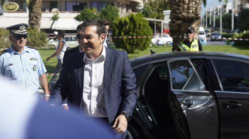 Στα Χανιά ο Αλέξης Τσίπρας, σύσκεψη με φορείς της περιοχής