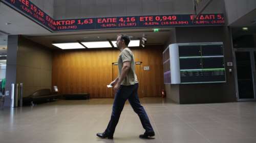 Oι αγορές «τιμώρησαν» Κεφαλαιαγορά και ελληνικά ομόλογα