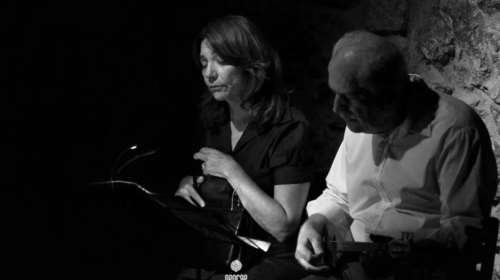 Νίκος Ξυδάκης και Όλια Λαζαρίδου για τον Διονύσιο Σολωμό