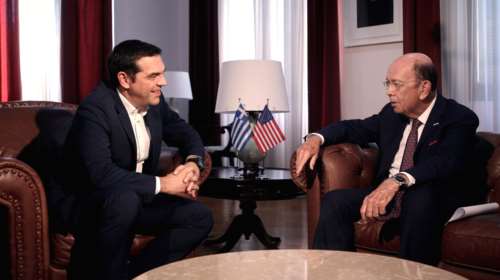 Ρος σε Τσίπρα: Οι ΗΠΑ στηρίζουν την Ελλάδα και την οικονομία της