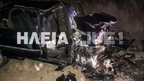 Μανωλάδα: Νεκροί σε τροχαίο ένας 30χρονος και μια 23χρονη