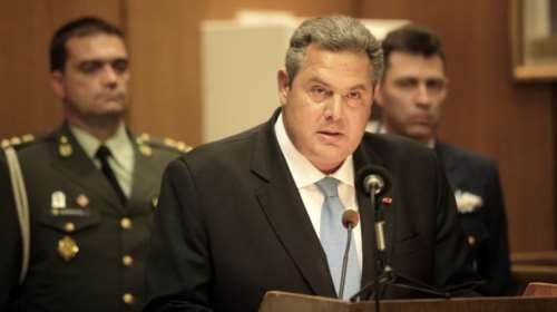 Καμμένος: ΟΙ ΑΝΕΛ εκφράζουν τις αρχές και τις αξίες της ΝΔ