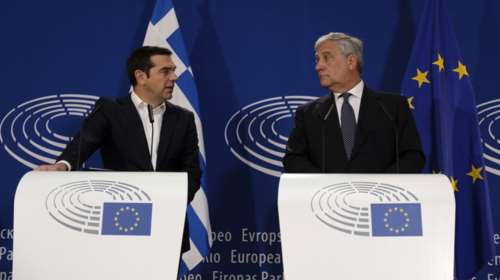 Handelsblatt: Ένας αισιόδοξος Τσίπρας στο Στρασβούργο