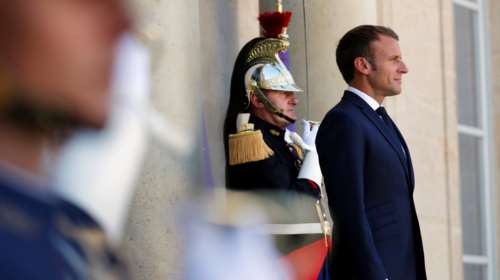 Μακρόν: Λυπάμαι για την απόφαση του Τραμπ για την UNRWA