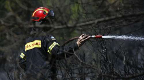 Υπό μερικό έλεγχο η πυρκαγιά στο Καπελέτο Ηλείας