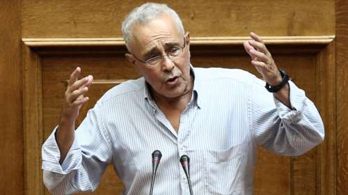 Ζουράρις: Είμαι ένας εκ των τριών αρχαιοτέρων αριστερών στη Βουλή