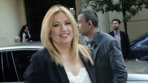 Στη Λέσβο η Φώφη Γεννηματά, επίσκεψη στη Μόρια