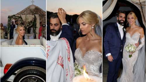 Μαντώ Γαστεράτου: Το άλμπουμ του γάμου και το νυφικό με τα 40.000 Swarovski