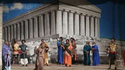 Ντ. Εσέτου: Ο Αιθίοπας «Νέλσον Μαντέλα» ερμηνεύει Σωκράτη στο Ηρώδειο