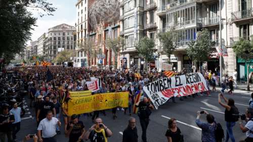Πρώτη επέτειος του δημοψηφίσματος ανεξαρτησίας της Καταλονίας