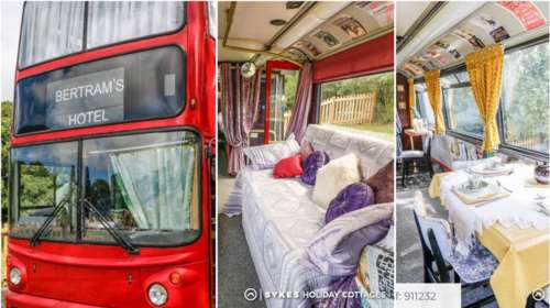 Bertram&#39;s Hotel: Κοιμηθείτε άνετα σε απίθανο διώροφο λονδρέζικο λεωφορείο