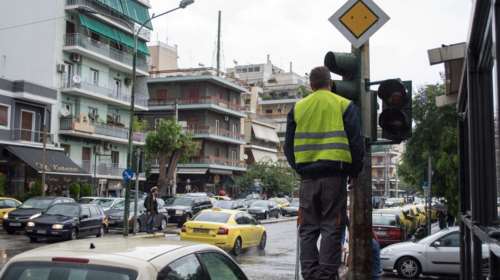 Χωρίς φανάρια τις επόμενες ημέρες κεντρικοί δρόμοι της Αθήνας