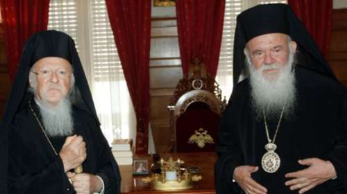 Ακυρώθηκε η συνάντηση Βαρθολομαίου-Ιερώνυμου