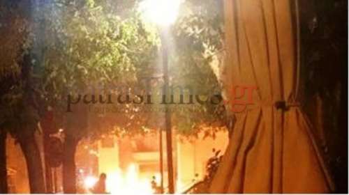 Κουκουλοφόροι σε φρουρό τμήματος στην Πάτρα: «Θα σε κάψουμε»