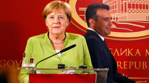 Μέρκελ: Ιστορικές οι ευκαιρίες που δίνει η συμφωνία των Πρεσπών