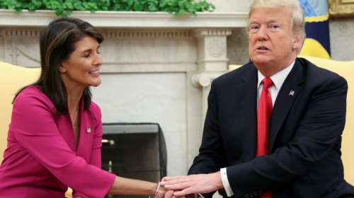 Νίκι Χέιλι, ένα αστέρι στους κόλπους του ΟΗΕ που έσβησε