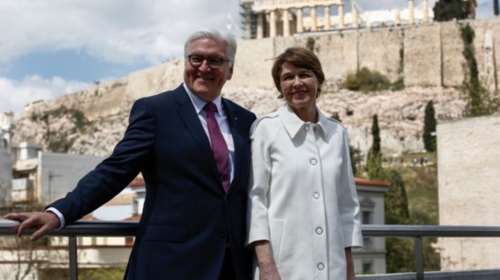Στην Αθήνα ο Γερμανός Πρόεδρος - κλειστό το κέντρο