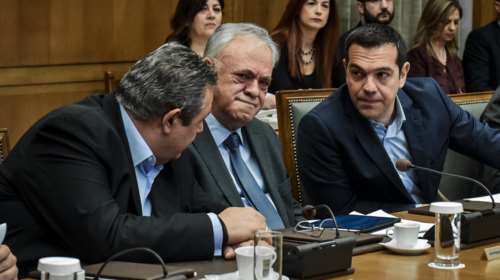 Καμμένος σε Τσίπρα: &quot;Δεν θα συμπλεύσω με τη ΝΔ&quot; - Οι διάλογοι στο υπουργικό