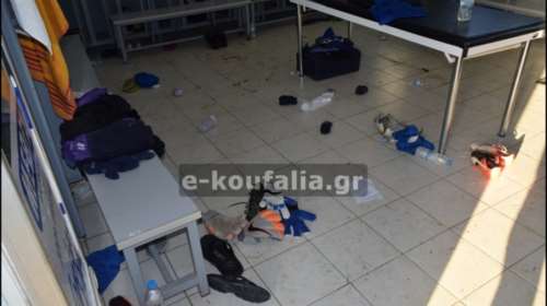 Λεηλάτησαν τον ΠΑΟ Κουφαλίων: Έκλεψαν και τα σπόρια από το κυλικείο