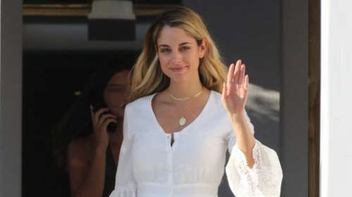 Δούκισσα Νομικού: Βγάζοντας βόλτα τον λατρευτό της Σάββα στο Hyde Park