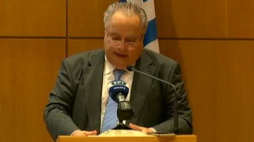 Ο Ν. Κοτζιάς δίνει απαντήσεις από την Κρήτη - Live η ομιλία