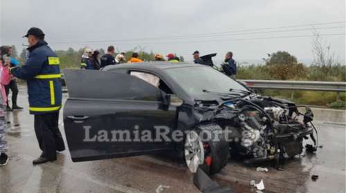 Λαμία: Τροχαίο με μητέρα και νεογέννητο που μόλις βγήκαν από το μαιευτήριο