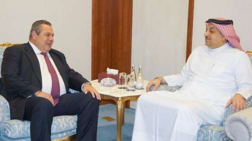 Επίσκεψη του Πάνου Καμμένου στο Κατάρ