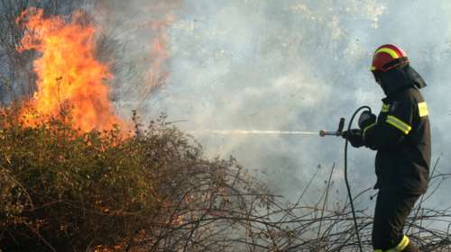 Μάχη με τις φλόγες στo Λασίθι