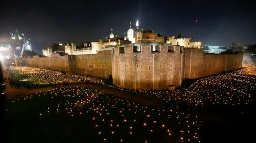 Χιλιάδες πυρσοί για τα 100 χρόνια από το τέλος του Α' Παγκοσμίου Πολέμου