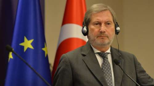 Γιοχάνες Χαν: Να τερματιστούν οι ενταξιακές διαπραγματεύσεις με την Τουρκία