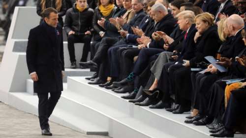 Μήνυμα Μακρόν σε Τραμπ &amp; Πούτιν για τον κίνδυνο του εθνικισμού