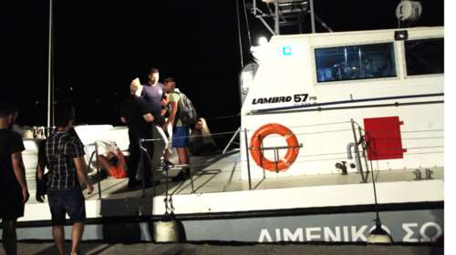 Διάσωση 28 μεταναστών από το Λιμενικό στο Φαρμακονήσι