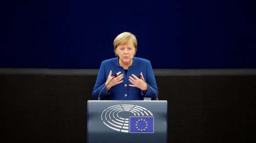 Μήνυμα Μέρκελ: Χαμένος όποιος πιστεύει ότι μπορεί να τα καταφέρει μόνος του