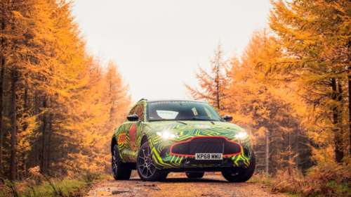 Το SUV της Aston Martin πήρε τα βουνά για να γυρίσει το πρώτο του βίντεο