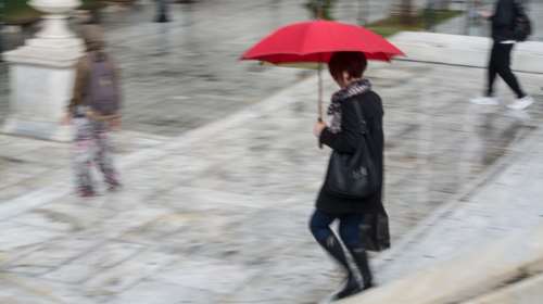 Τοπικές βροχές, καταιγίδες και πτώση της θερμοκρασίας