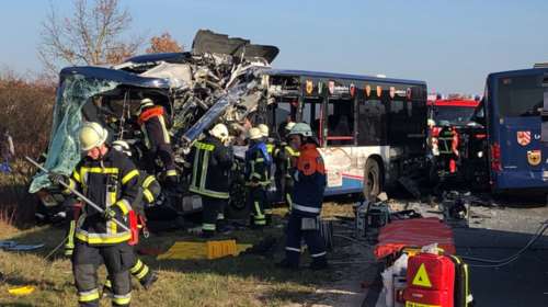 Γερμανία: Σαράντα μαθητές τραυματίστηκαν σε σύγκρουση σχολικών