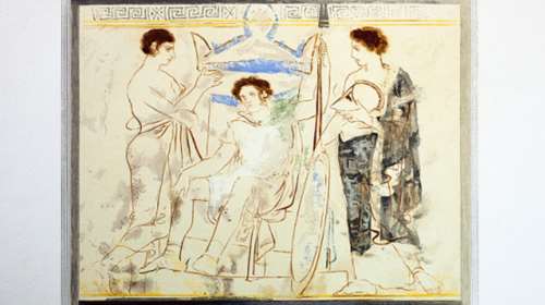 Οι λευκές λήκυθοι του Γιάννη Κεφαλληνού στο Αρχαιολογικό Μουσείο