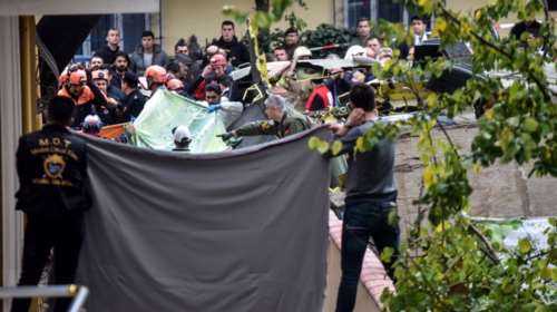 Συντριβή στρατιωτικού ελικοπτέρου στην Κωνσταντινούπολη