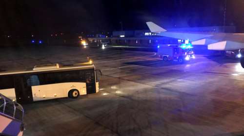 Αναγκαστική προσγείωση για το αεροσκάφος της Μέρκελ (βίντεο)