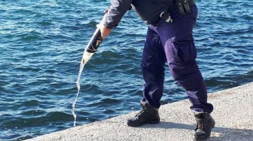 Θεσσαλονίκη: Το βλήμα στο Θερμαϊκό Κόλπο ήταν...μπουκάλι