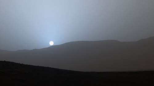 Το πρώτο ηλιοβασίλεμα στον Άρη!