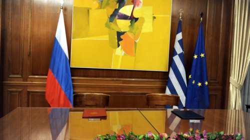 Η  ελληνο-ρωσική συνεργασία στην ατζέντα Τσίπρα-Μεντβέντεφ