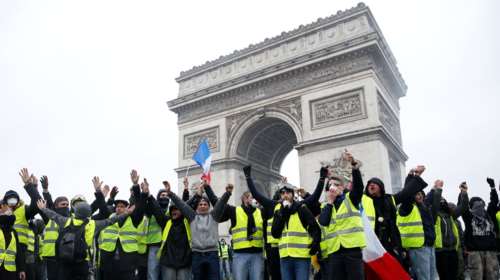 Κίτρινα γιλέκα: &quot;Κλείνουν&quot; Σενζ Ελιζέ και  Πύργο του Άιφελ