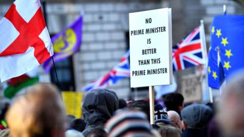 Διαδηλώσεις υπέρ και κατά του Brexit στο Λονδίνο