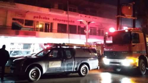 Ρόδος: Κάηκε ολοσχερώς ο ραδιοσταθμός «Notos fm»