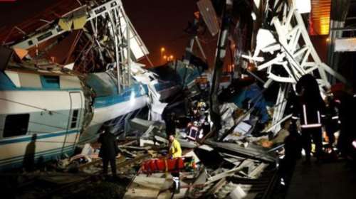 Εκτροχιασμός τρένου στην Αγκυρα-Νεκροί και τραυματίες