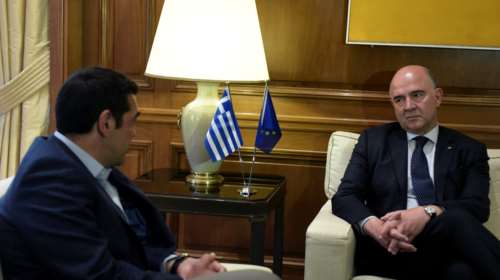 Δυσαρεστημένος ο... Μοσκοβισί με Μητσοτάκη λένε κυβερνητικές πηγές